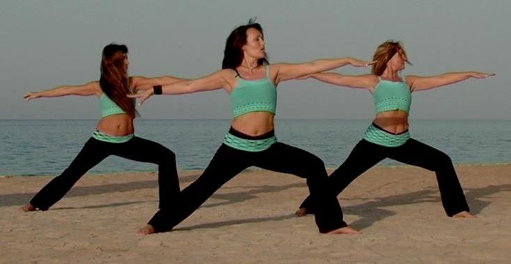 Filming bellydance fitness videos with keti sharif on the red sea, 2007 ME