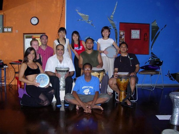 Hosting nasser selimi's darabouka workshop in malaysia ME