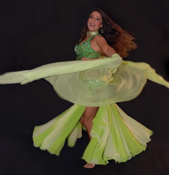 Live action veil dance ME