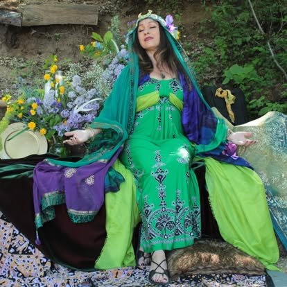 Rites of spring, embodying demeter P