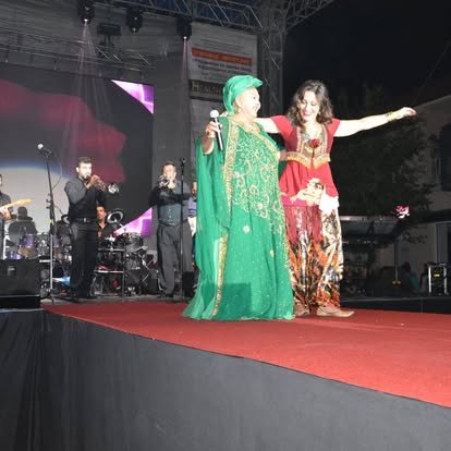 Sophia & the legendary esma redžepova onstage in macedonia, 2015 B