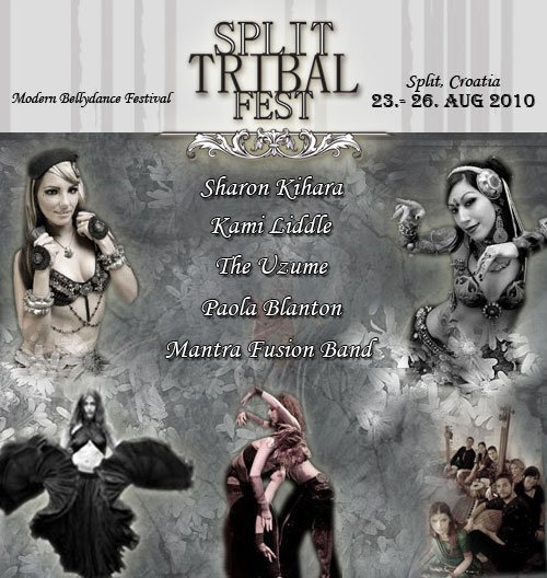 Split tribal fest poster ME