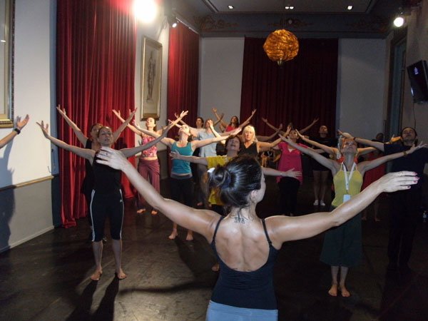Teaching in malaga, unesco world dance congress, 2007