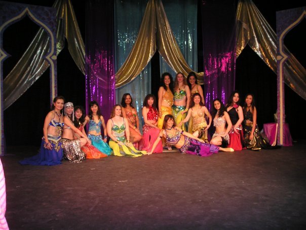Yalla bina bellydance troup recital, kuala lumpur, 2004 ME