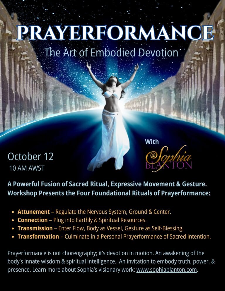 Prayerformance oz
